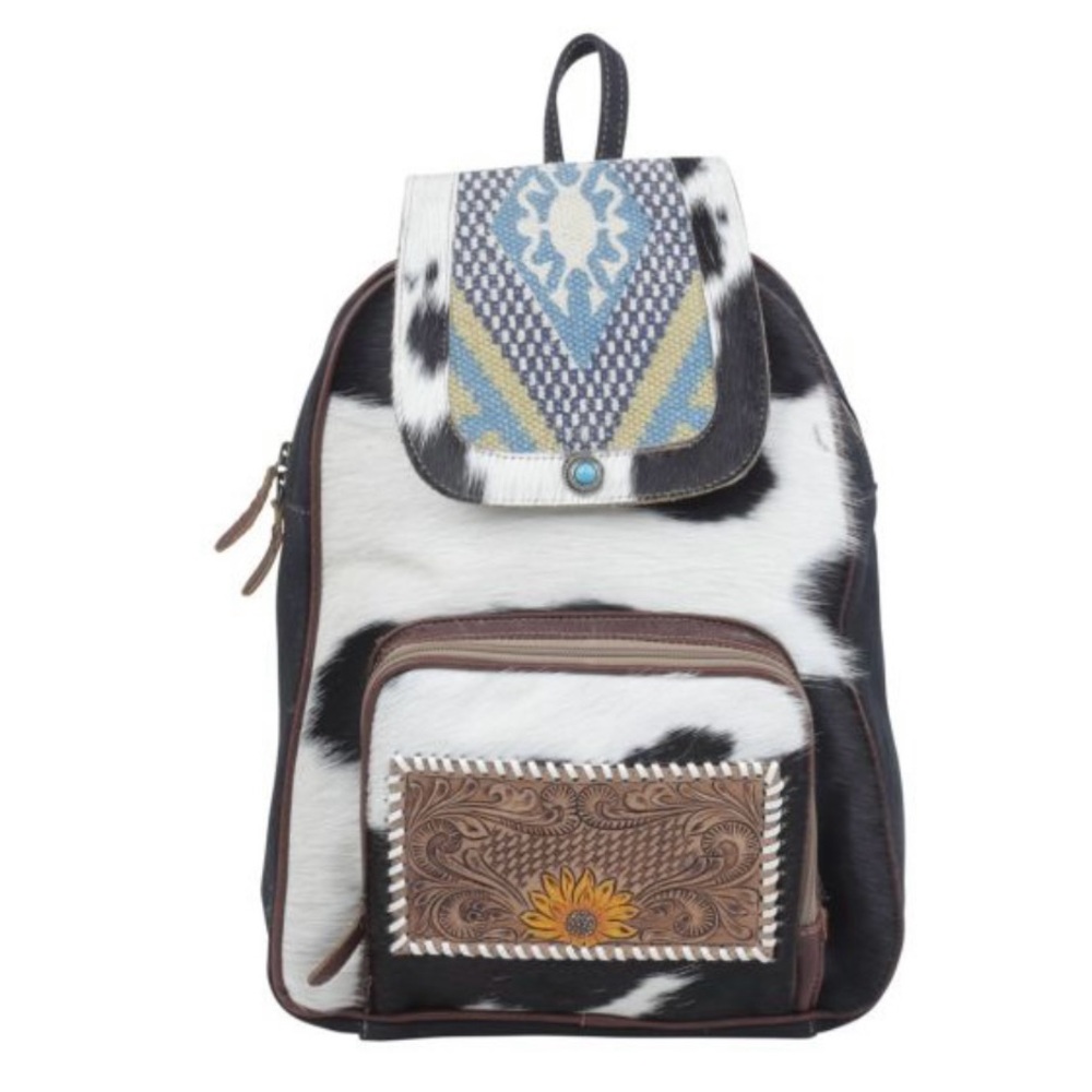 Myra Hand-tooled backpack NWOT